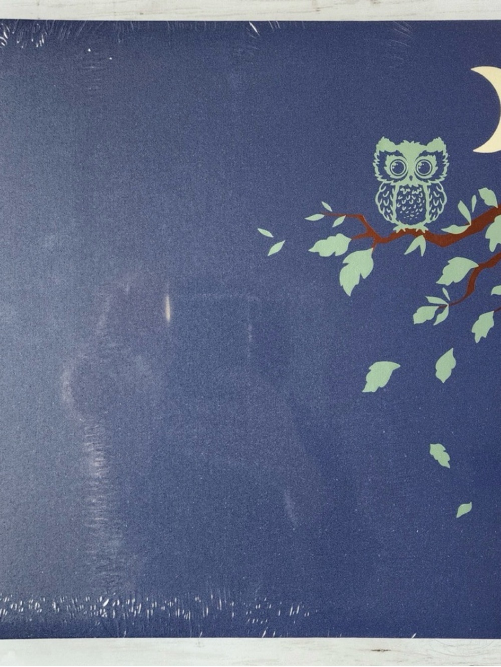 Creative Memories Navy Blue Owl Branch Scrapbook Album